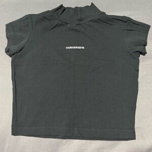 Converse Turtle neck Crop top